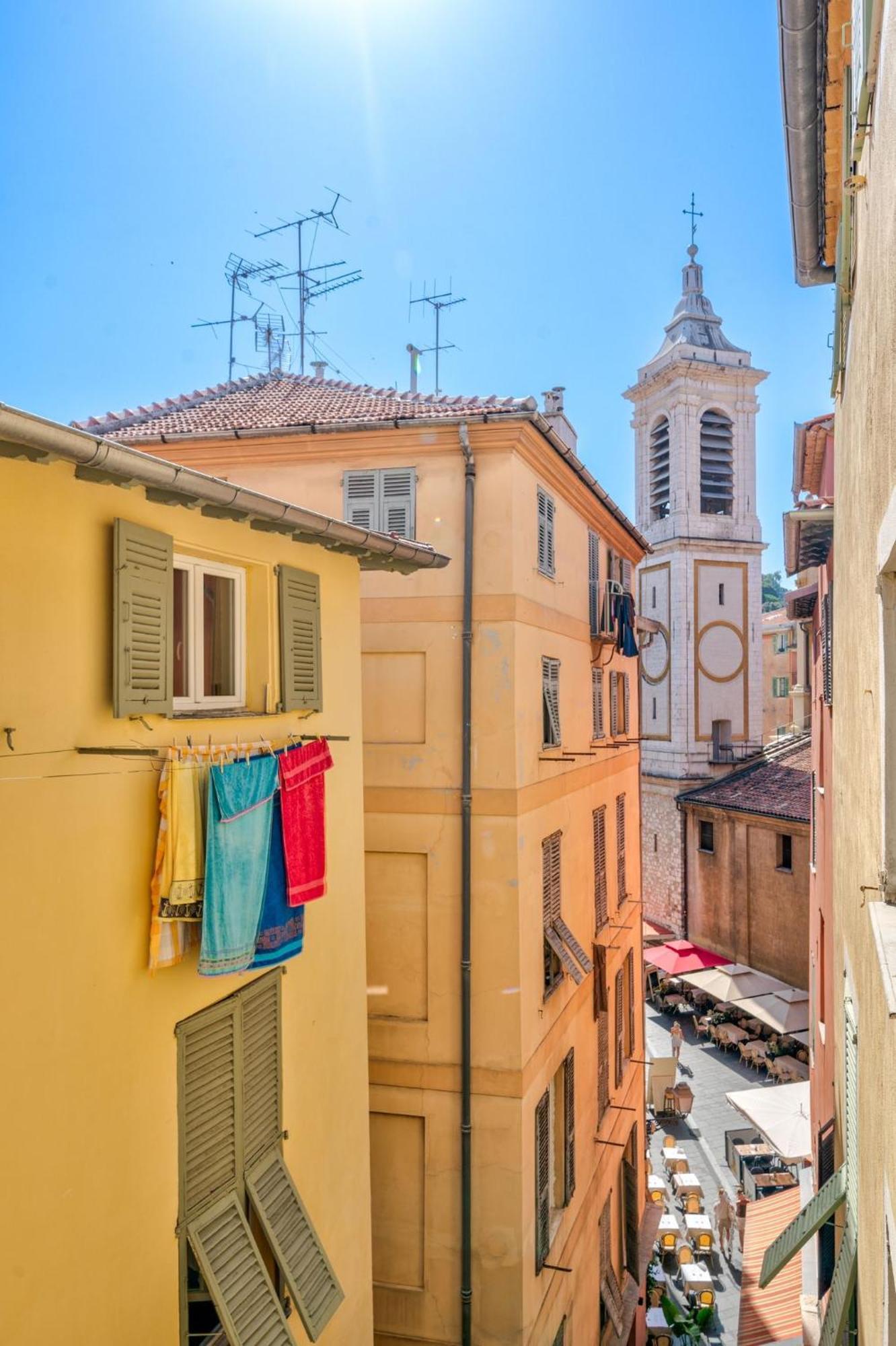Charmant Appartement 2P Au Coeur Du Vieux Nizza Kültér fotó