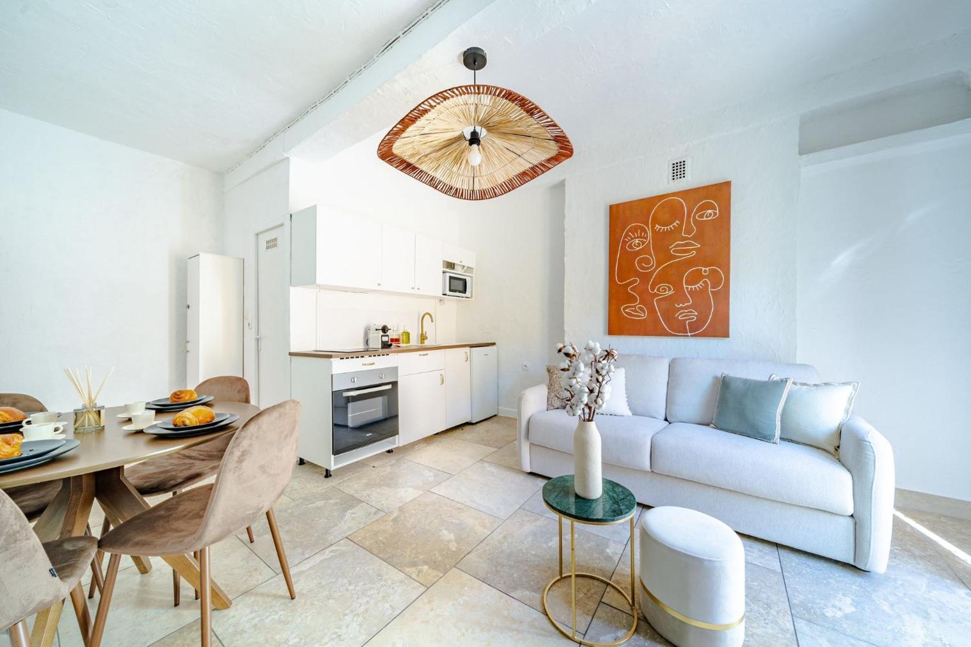 Charmant Appartement 2P Au Coeur Du Vieux Nizza Kültér fotó